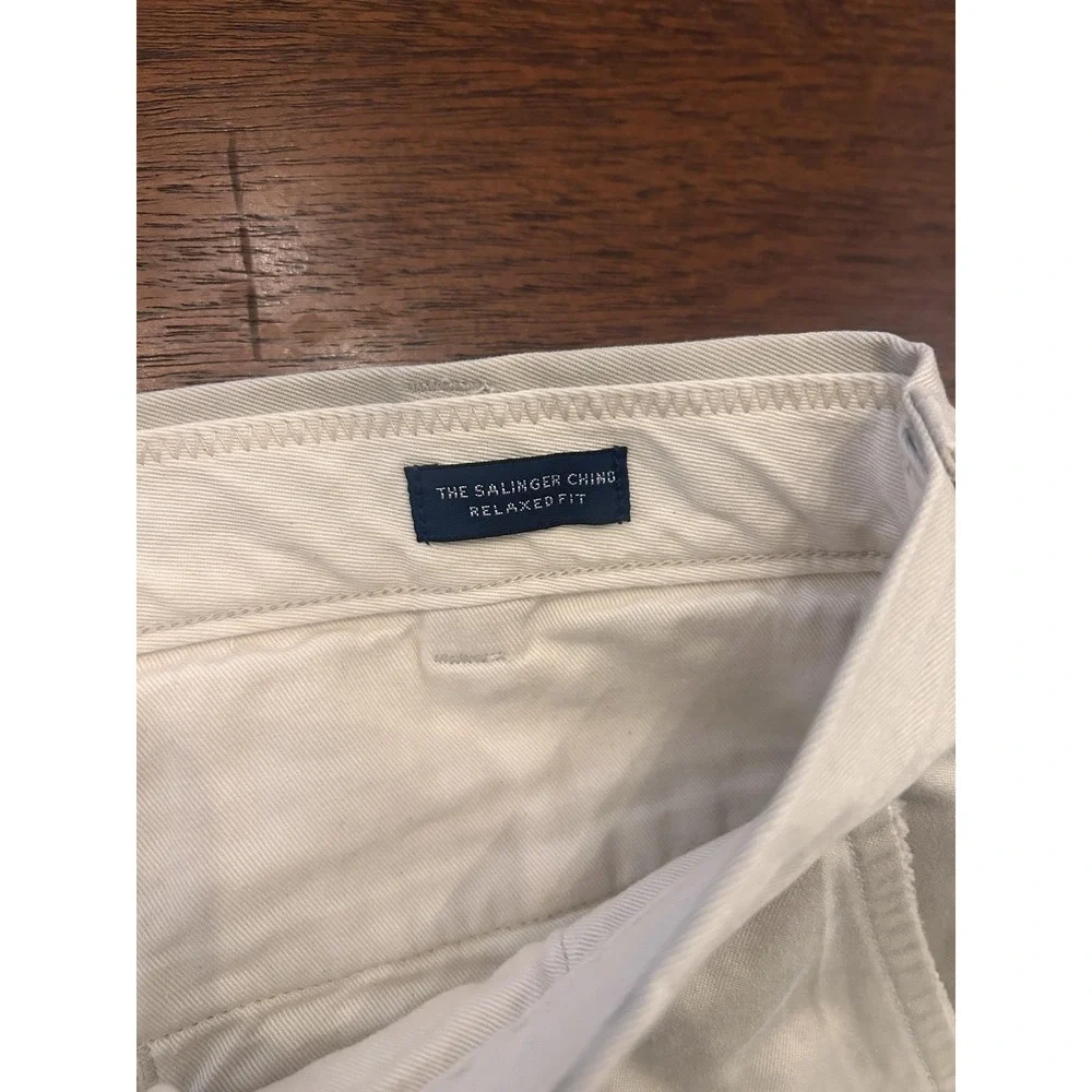 Polo Ralph Lauren Pants Mens 35x30 Beige Salinger Chino Relaxed Fit Straight Leg